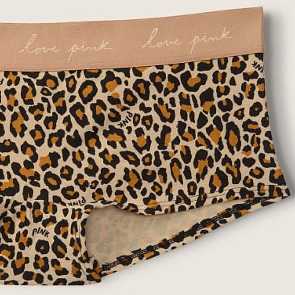 PINK VS LOGO BOYSHORT PANTY - Picture 2 of 3